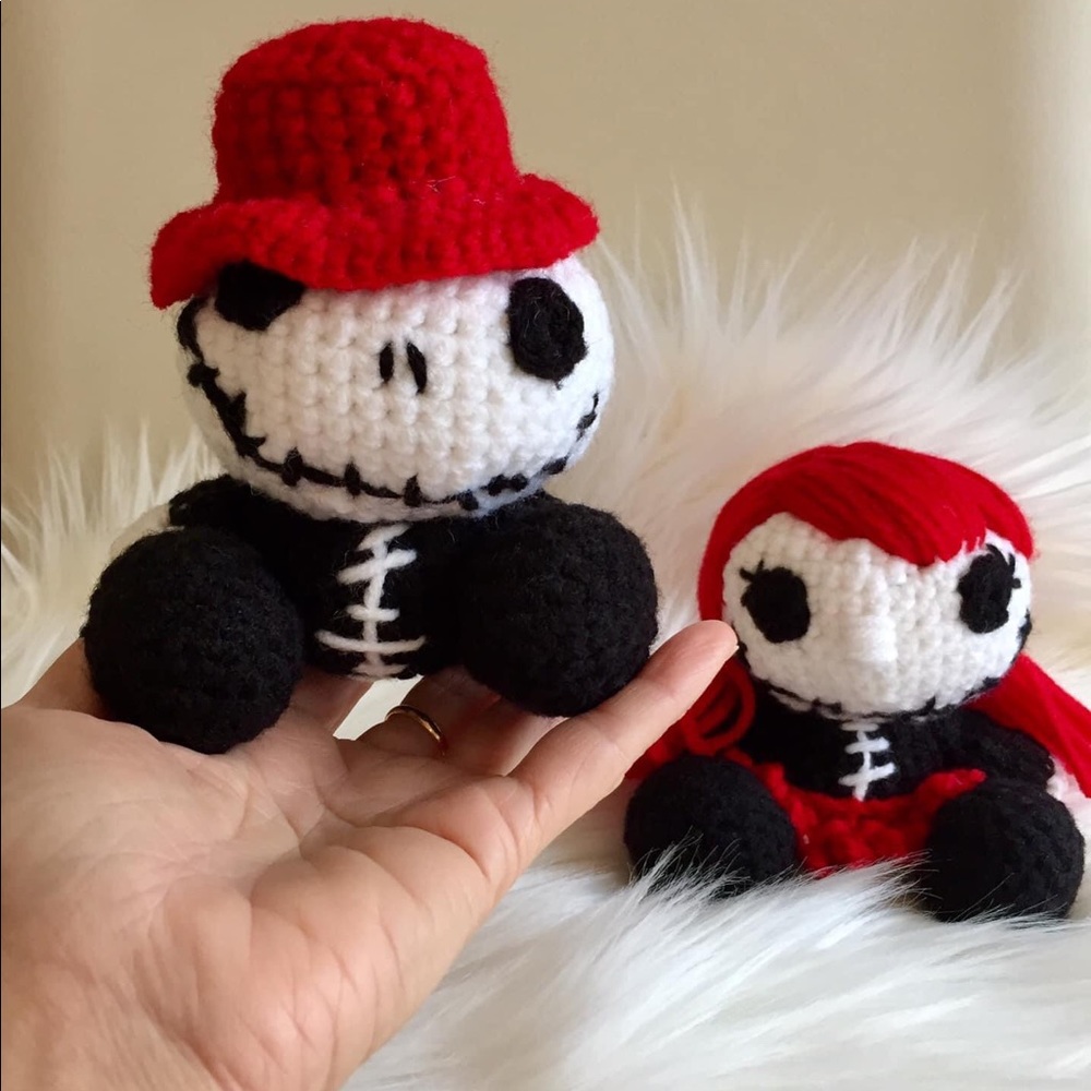 NEW Crochet Handmade Amigurumi Coolest Couple, Wedding Gift, Decor
